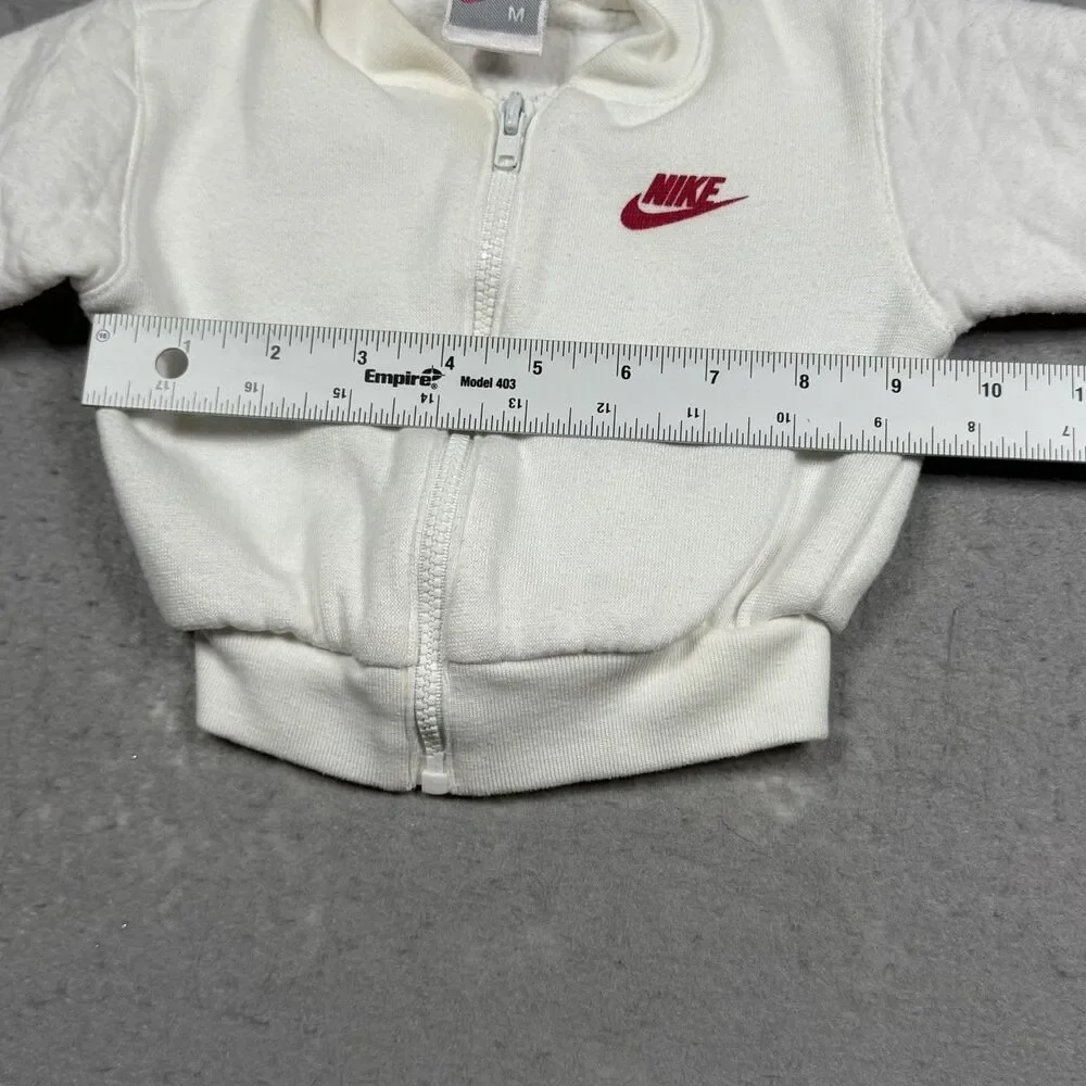 Vintage Nike Jordan Zip Up Sweatshirt Baby Kids 0-3M Y2K Infant Boy